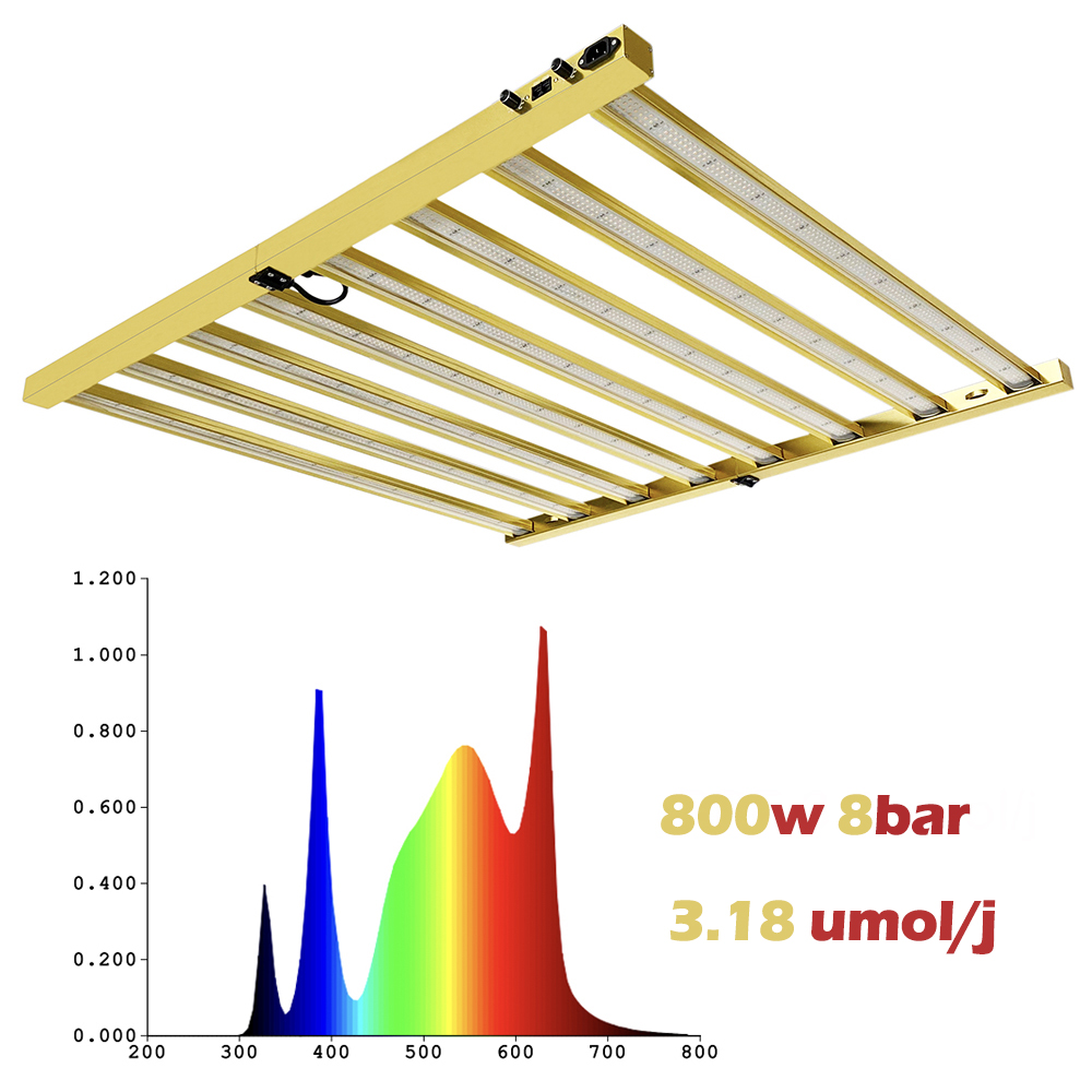 Grow Light Led - TIDESTAR 800W UV/IR LED Pflanzenlampe Vollspektrum