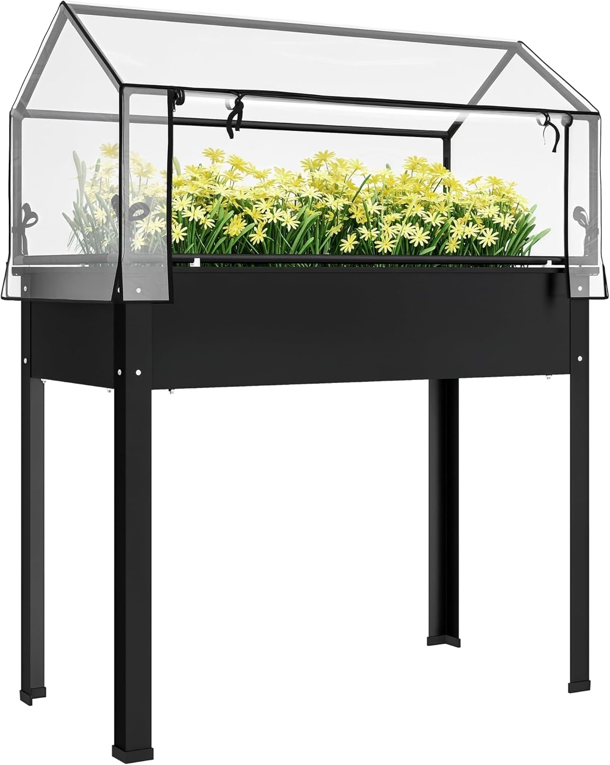 Raised Garden Bed - Für den Außenbereich - Schwarzes Hochbeet
