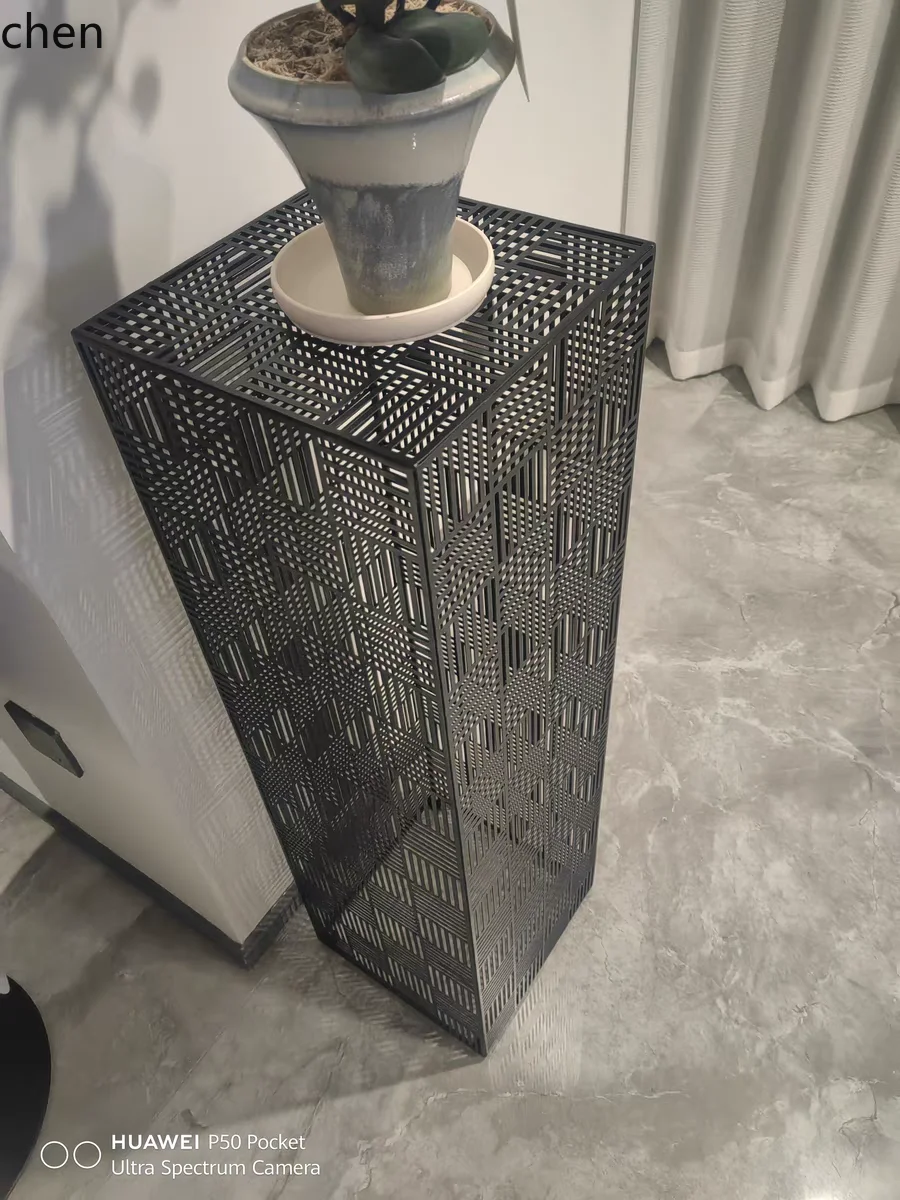 Plant Pot - TQH-a7.7 Moderner Minimalistischer Blumenständer mit Stauraum,