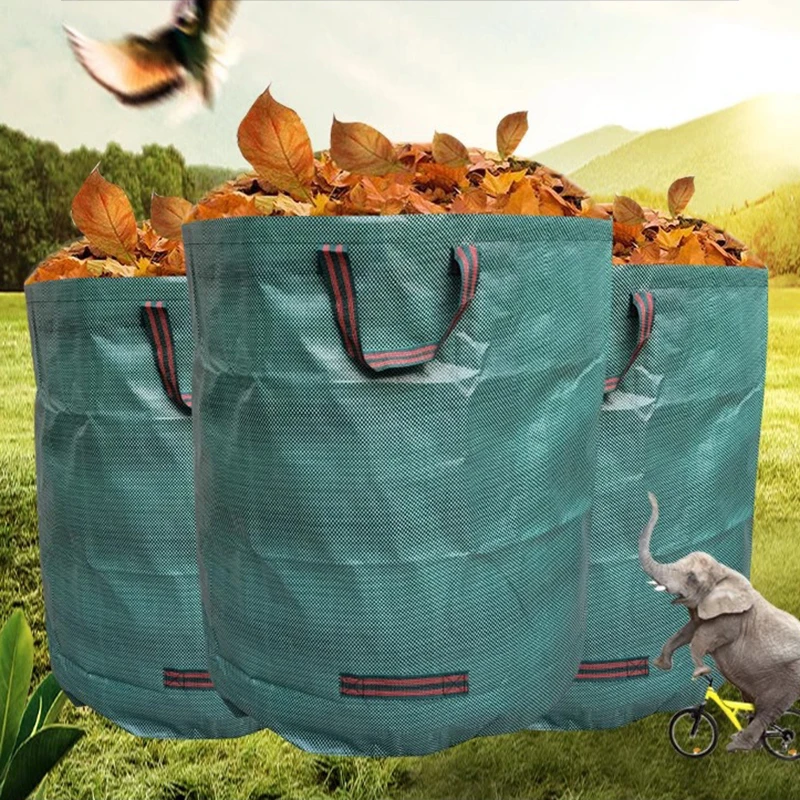Grow Bag - Gartenblattbeutel mit großem Fassungsvermögen, Sammelbeutel für