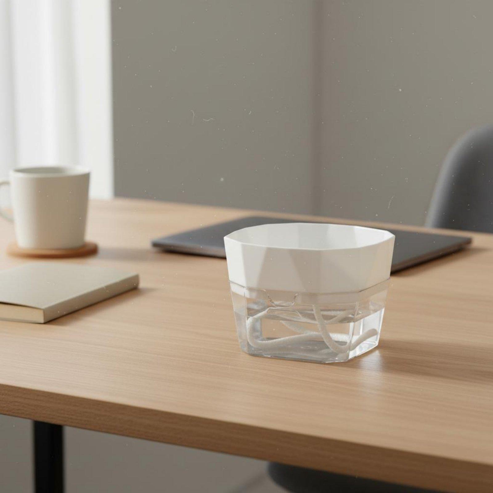 Plant Pot - Hydroponische Vase mit Zwei Schichten, Selbstbewässernder