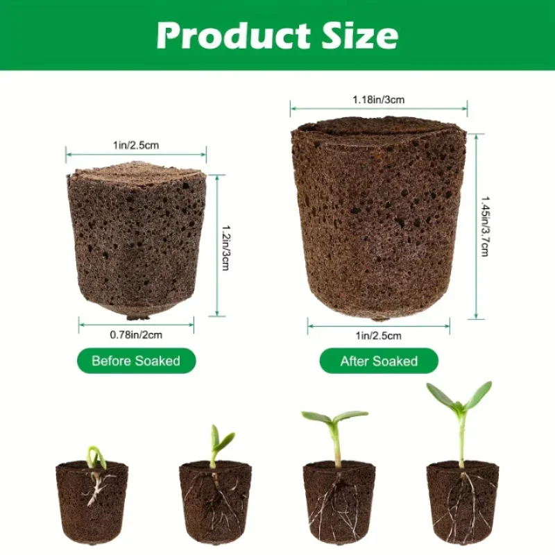Hydroponic Kit - Setzling-Starter-Schwamm-Kit für Hydroponische Indoor-Gartensysteme, mit Wachstumsschwämmen