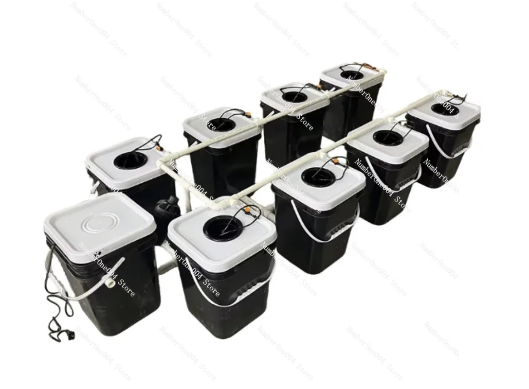 Hydroponic Kit - RDWC Heim-Balkon Hydroponik-Anbau-Set, 4+1 & 8+1