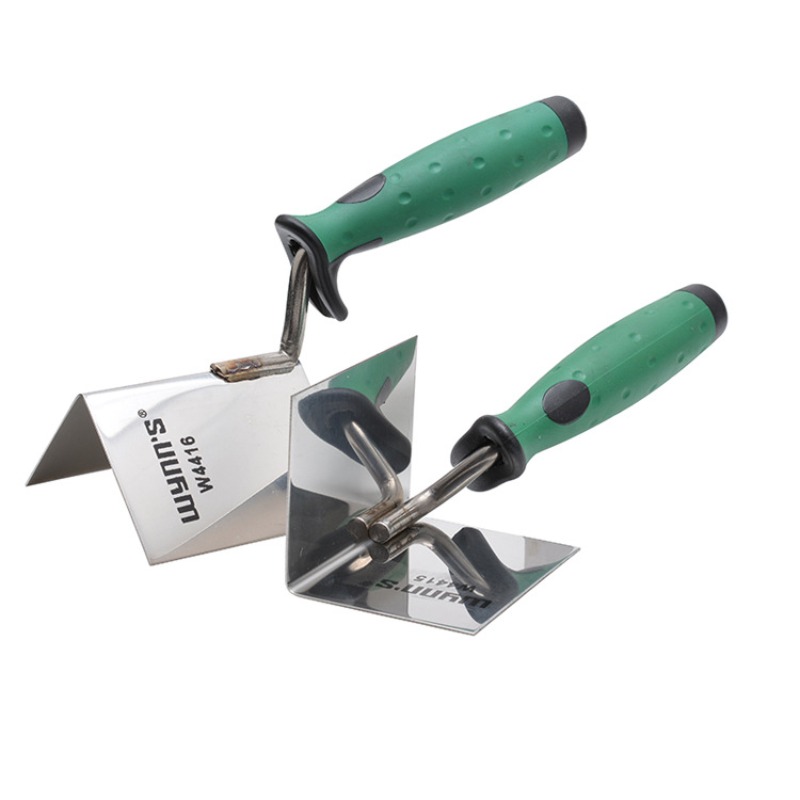 Trowel Garden Tools - Eckwerkzeug, Edelstahl-Trockenbaukelle mit Innen- und Außenwinkel