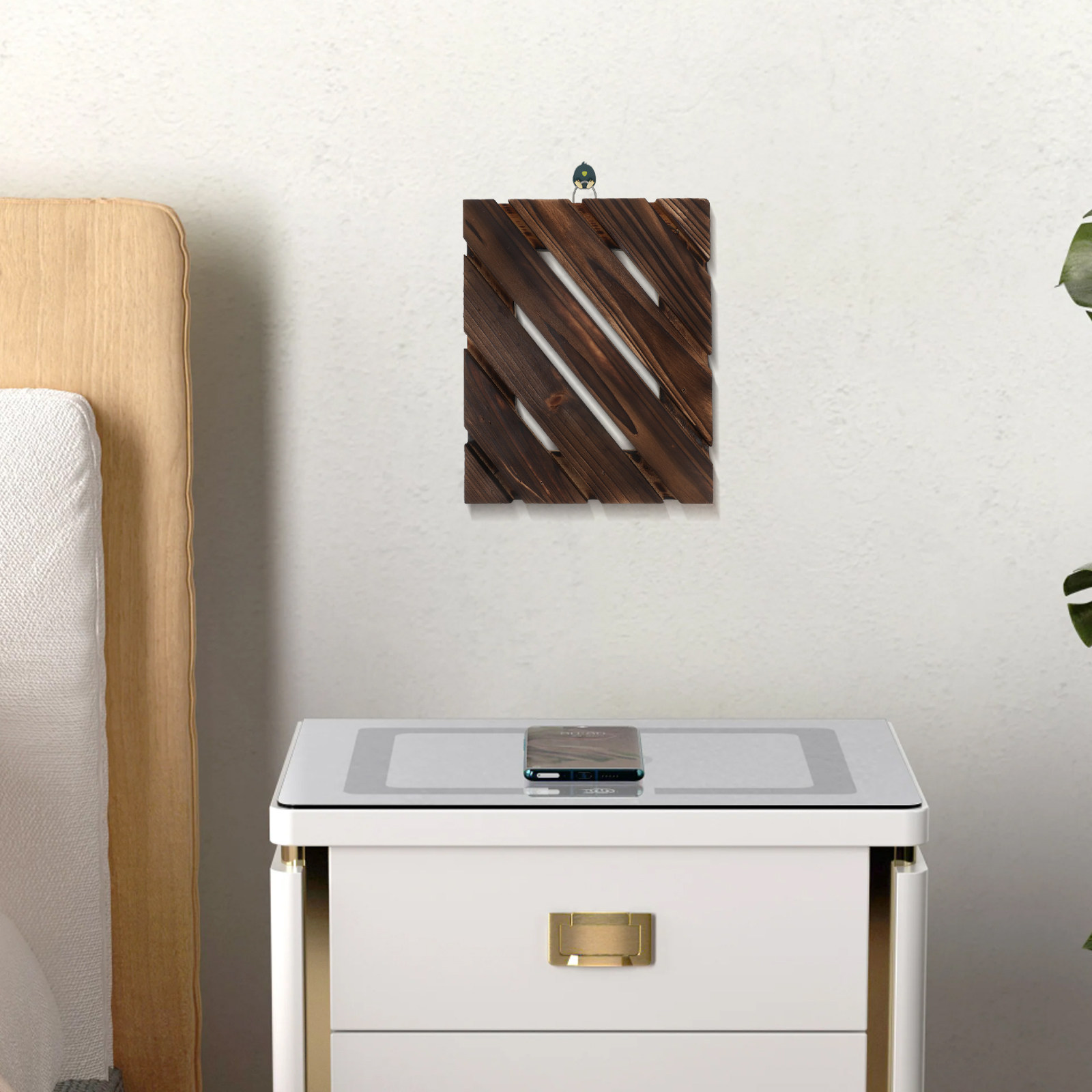 Vertical Planter - Holz-Wandpflanzgefäß für Innen- und Außenbereiche, geeignet