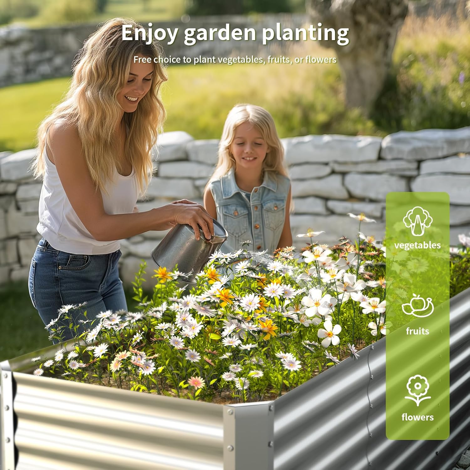 Outdoor Verzinktes Hochbeet fü – Raised Garden Bed Bewertung und Preis