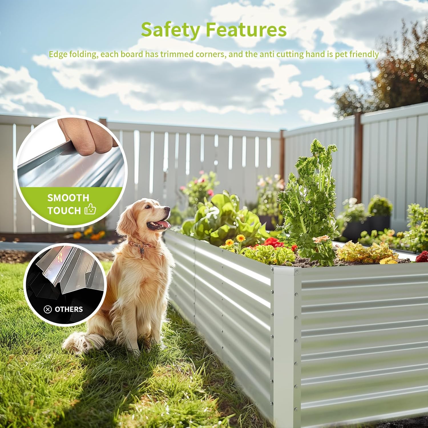 Outdoor Verzinktes Hochbeet fü – Raised Garden Bed Bewertung und Preis
