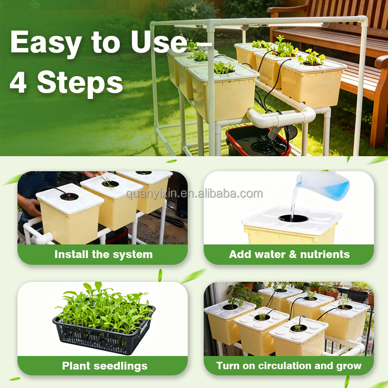 Dutch-Bucket-Hydroponik-System – Hydroponic Kit Bewertung und Preis