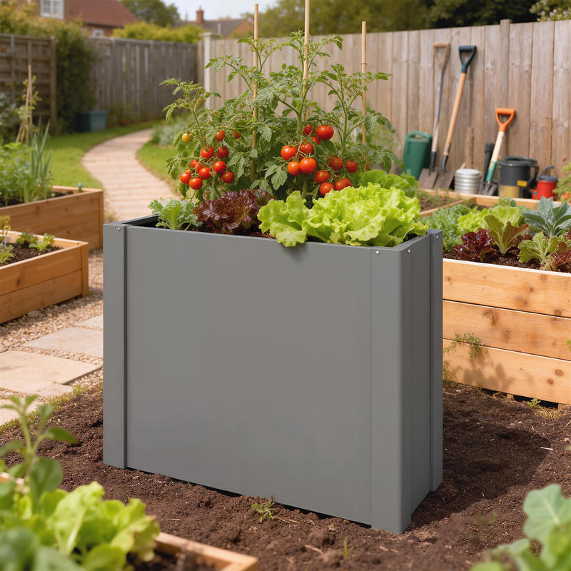Outsunny Hochbeet aus verzinkt – Raised Garden Bed Bewertung und Preis