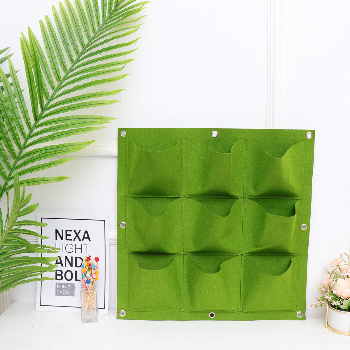 9-Fach-Wandpflanzentasche aus  – Vertical Planter Bewertung und Preis