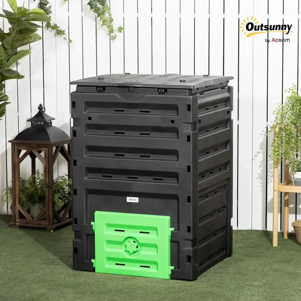 120 Gallonen Großer Garten-Kom – Compost Bin Bewertung und Preis