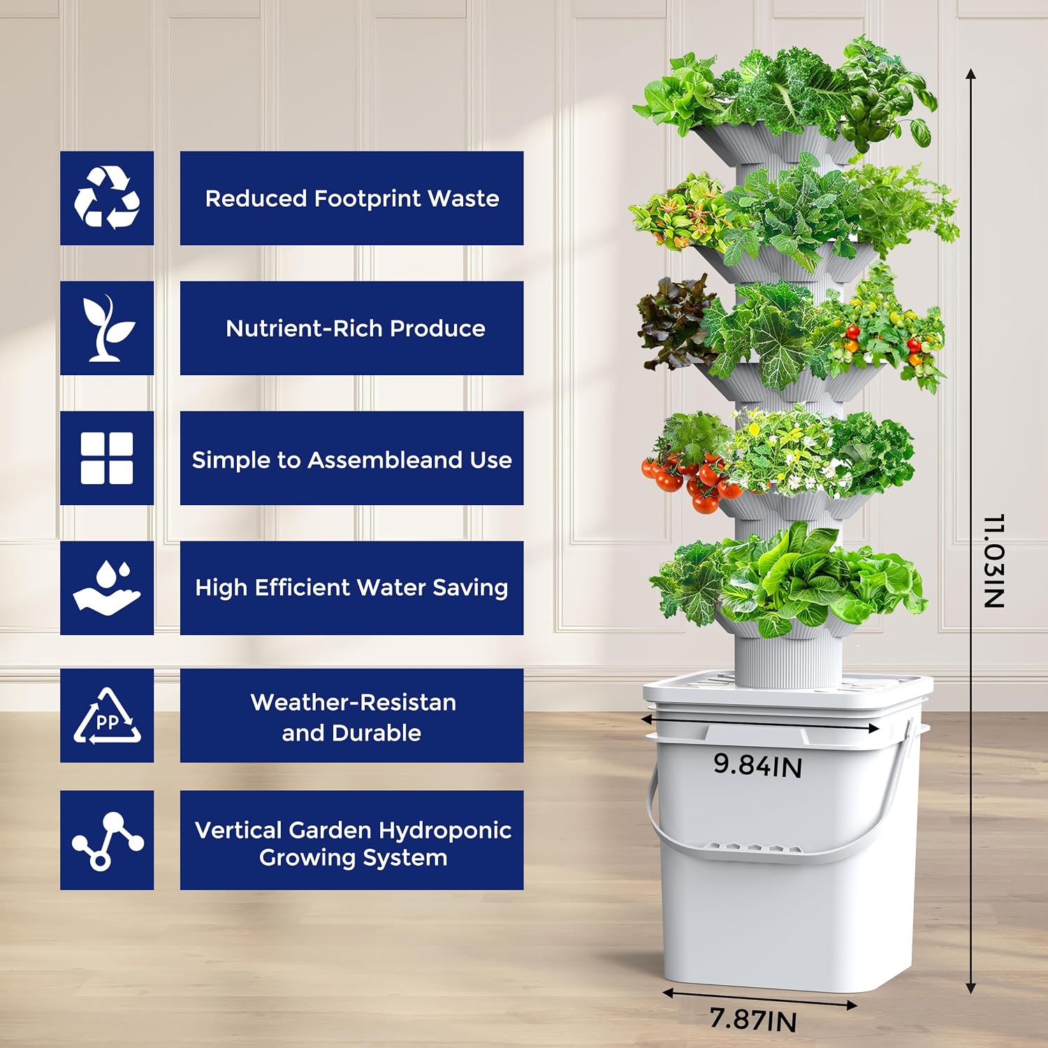 Hydroponisches Anbausystem-Set – Hydroponic Kit Bewertung und Preis