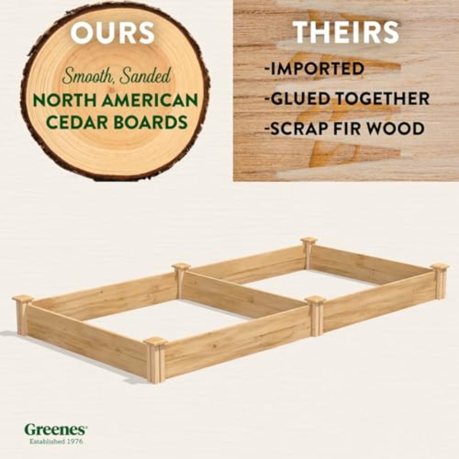 Hochbeet für den Außenbereich, – Raised Garden Bed Bewertung und Preis