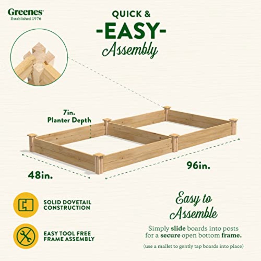 Hochbeet für den Außenbereich, – Raised Garden Bed Bewertung und Preis