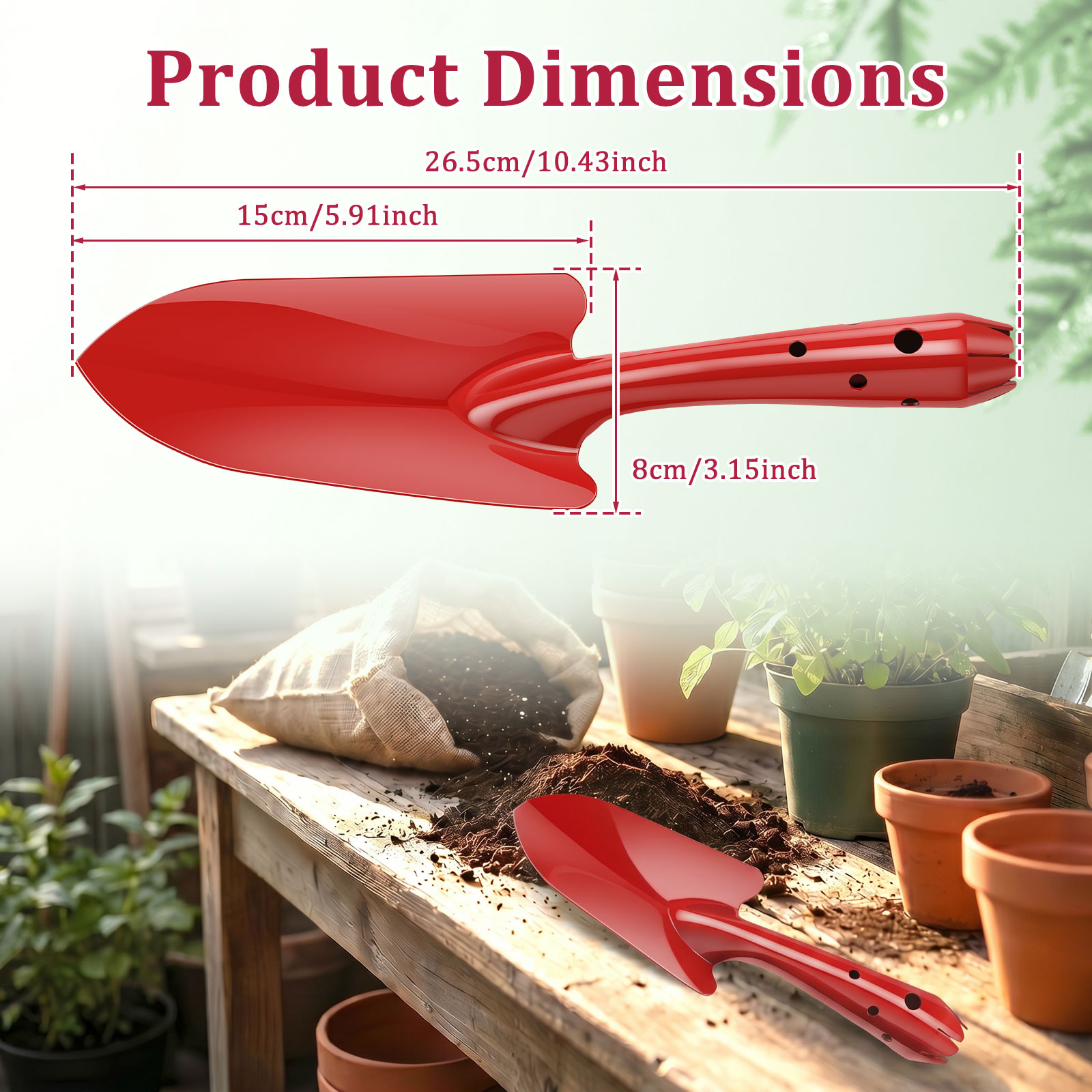 Gartenkelle Rostbeständige Met – Trowel Garden Tools Bewertung und Preis