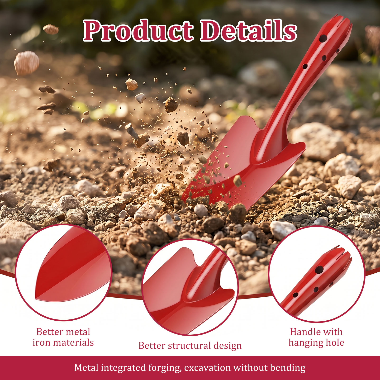 Gartenkelle Rostbeständige Met – Trowel Garden Tools Bewertung und Preis