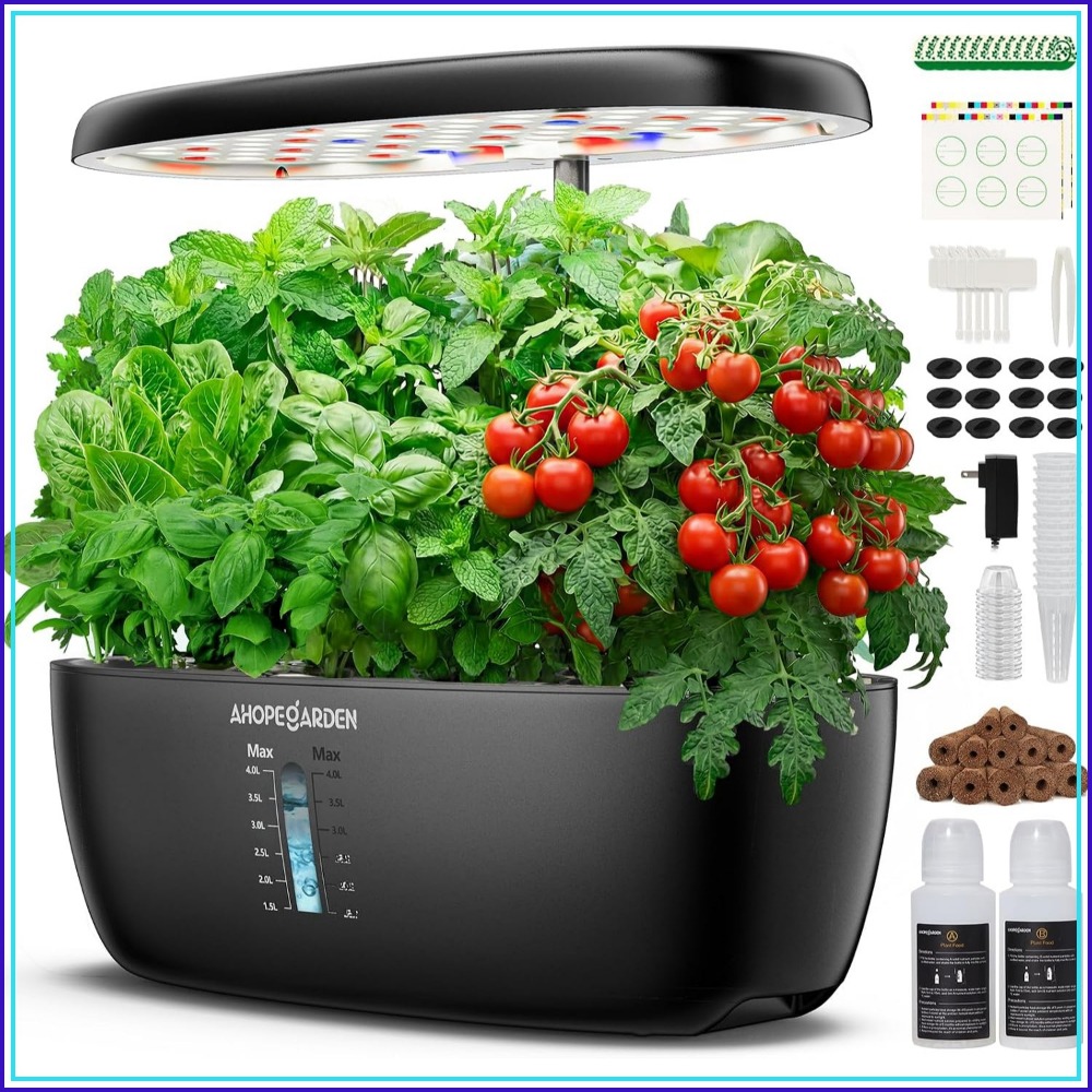 12-Pod Hydroponischer Garten m – Indoor Herb Garden Bewertung und Preis