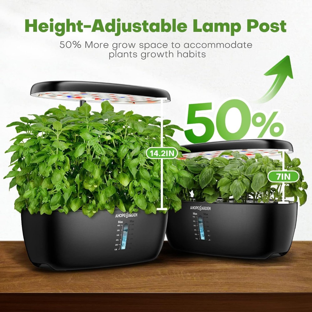 12-Pod Hydroponischer Garten m – Indoor Herb Garden Bewertung und Preis