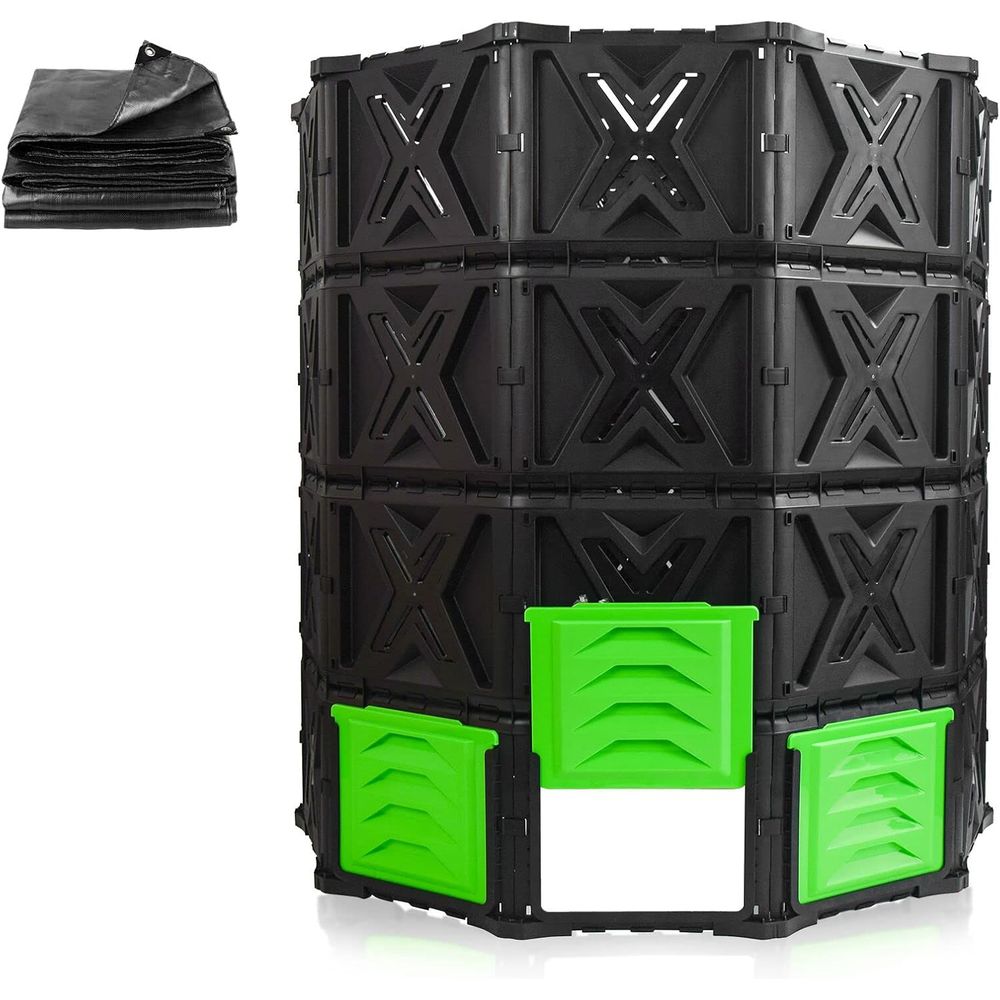 XXL großer Kompostbehälter für – Compost Bin Bewertung und Preis