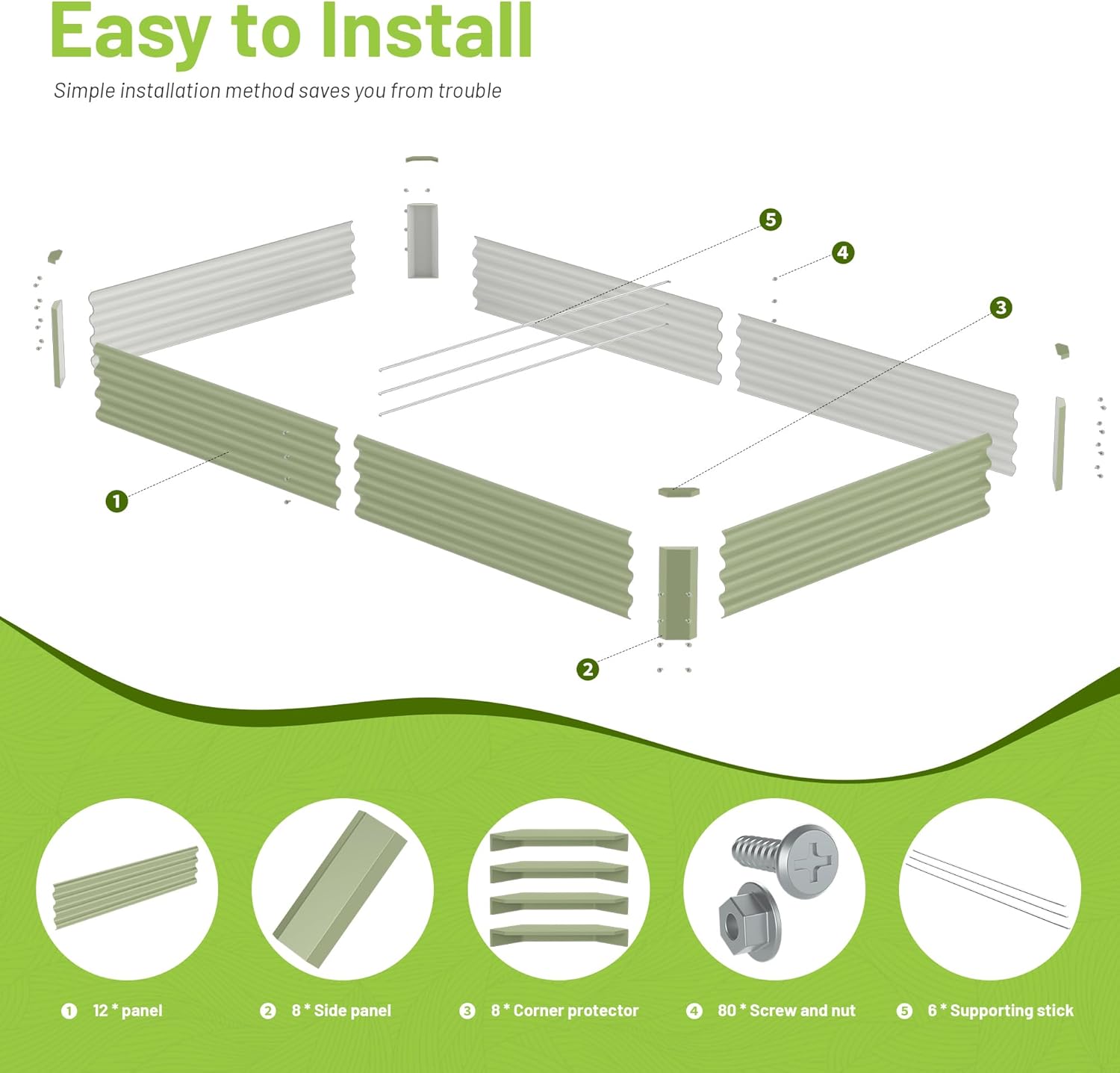 Outdoor Gemüsegarten Metall-Ho – Raised Garden Bed Bewertung und Preis