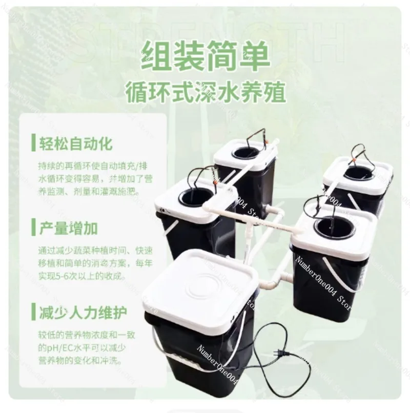 RDWC Heim-Balkon Hydroponik-An – Hydroponic Kit Bewertung und Preis
