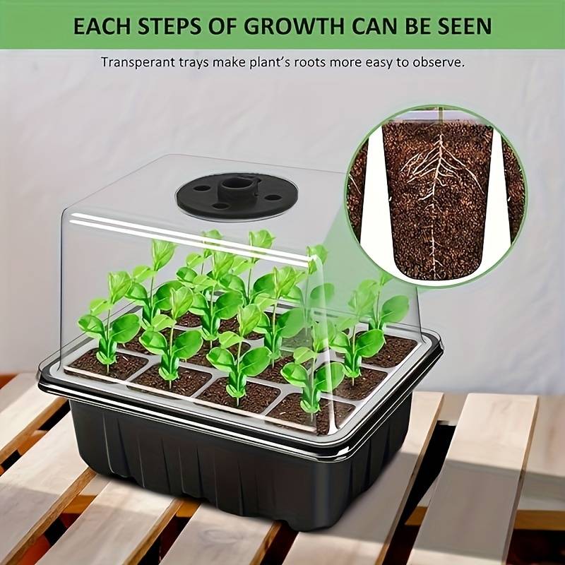 Sämling-Anzuchtset - 1/2/3 Set – Grow Light Led Bewertung und Preis