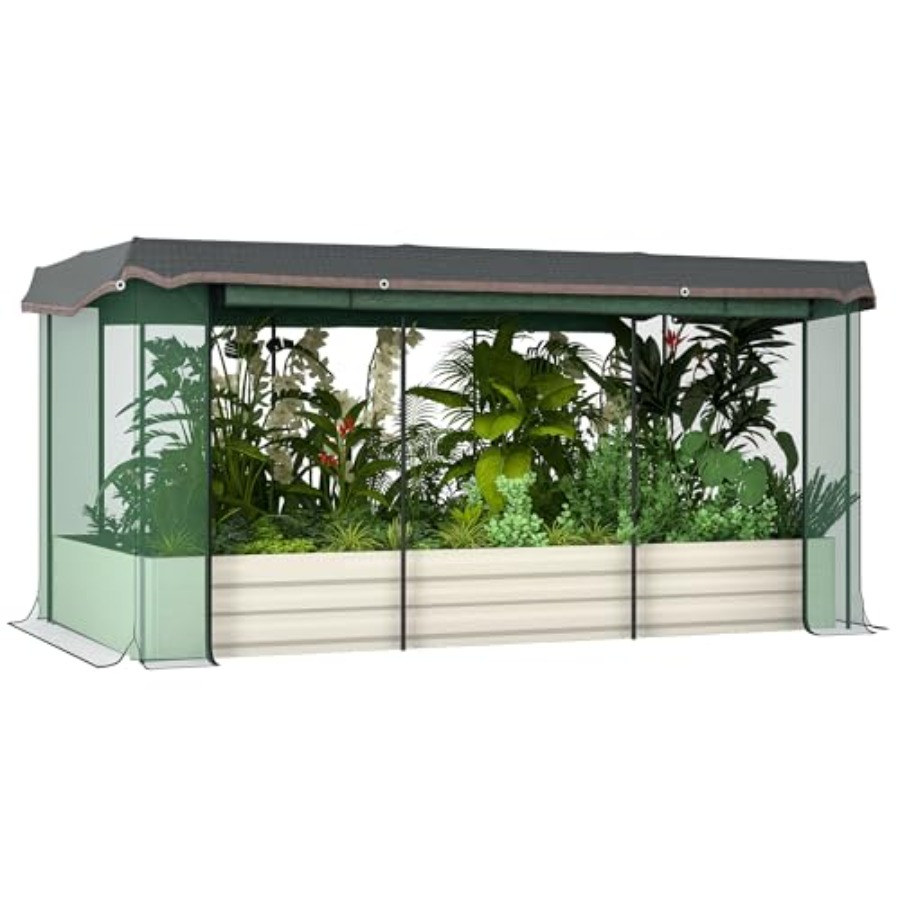 7,3 x 3,4 x 1 Fuß (2,2 x 1,0 x – Raised Garden Bed Bewertung und Preis
