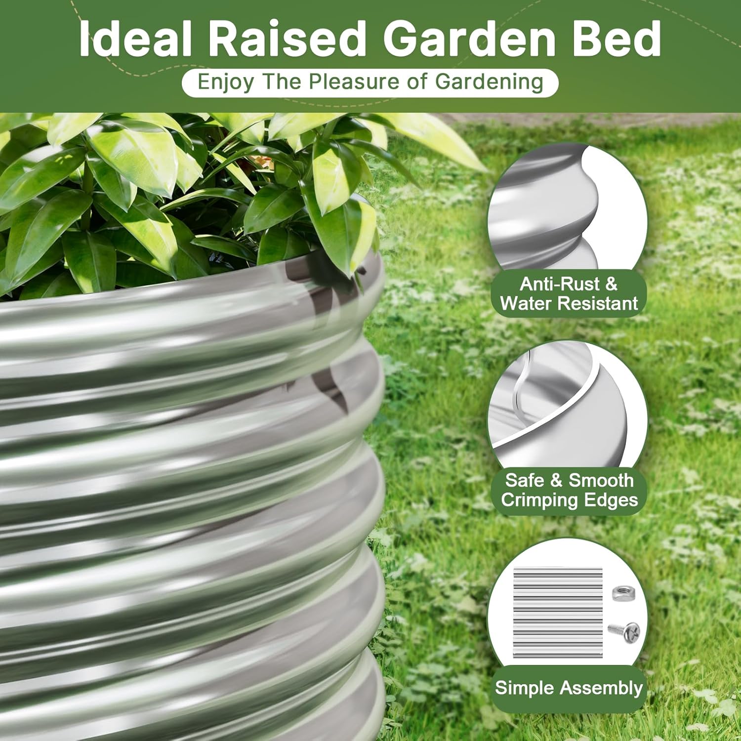 Gartenarbeit im Freien mit 2 S – Raised Garden Bed Bewertung und Preis