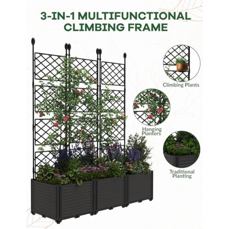 3-teiliges Modulares Hochbeet- – Raised Garden Bed Bewertung und Preis