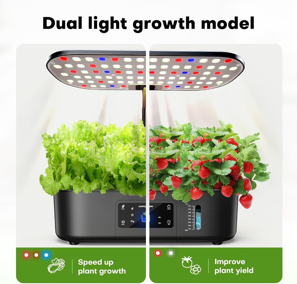 12-Pod Indoor-Hydroponik-Garte – Indoor Herb Garden Bewertung und Preis