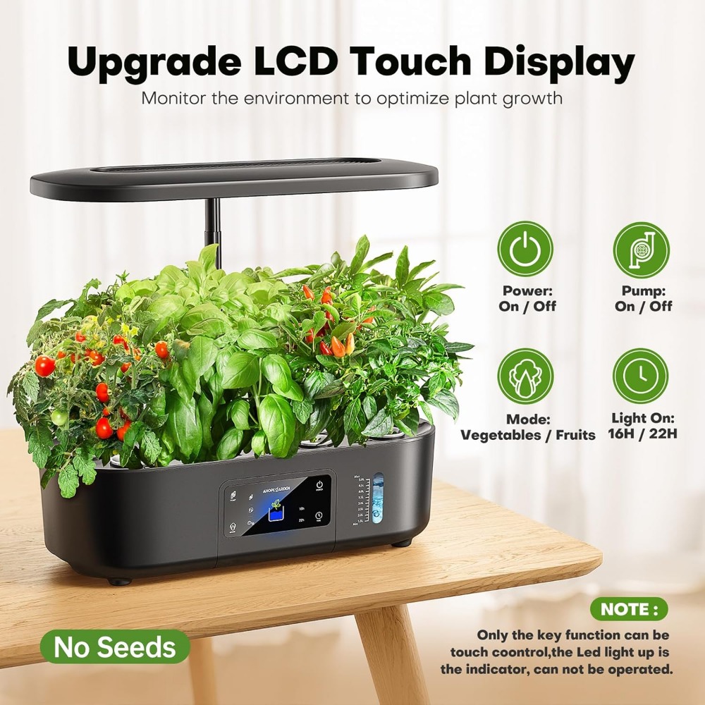 12-Pod Indoor-Hydroponik-Garte – Indoor Herb Garden Bewertung und Preis