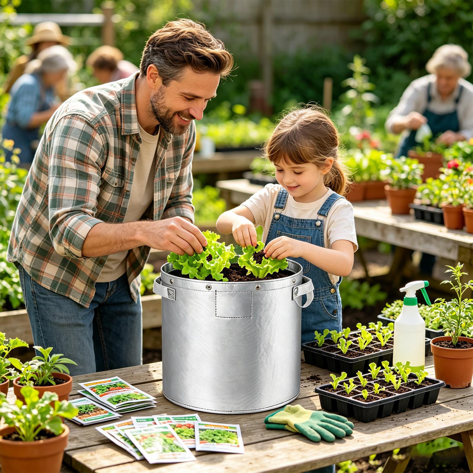 Pflanzenwachstumsbeutel, Erdbe – Grow Bag Bewertung und Preis