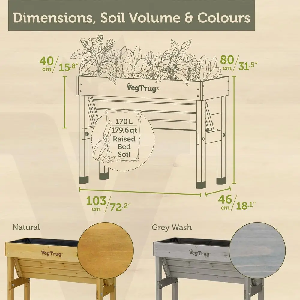 Natürliches Kleines 1m Wandmon – Vertical Planter Bewertung und Preis