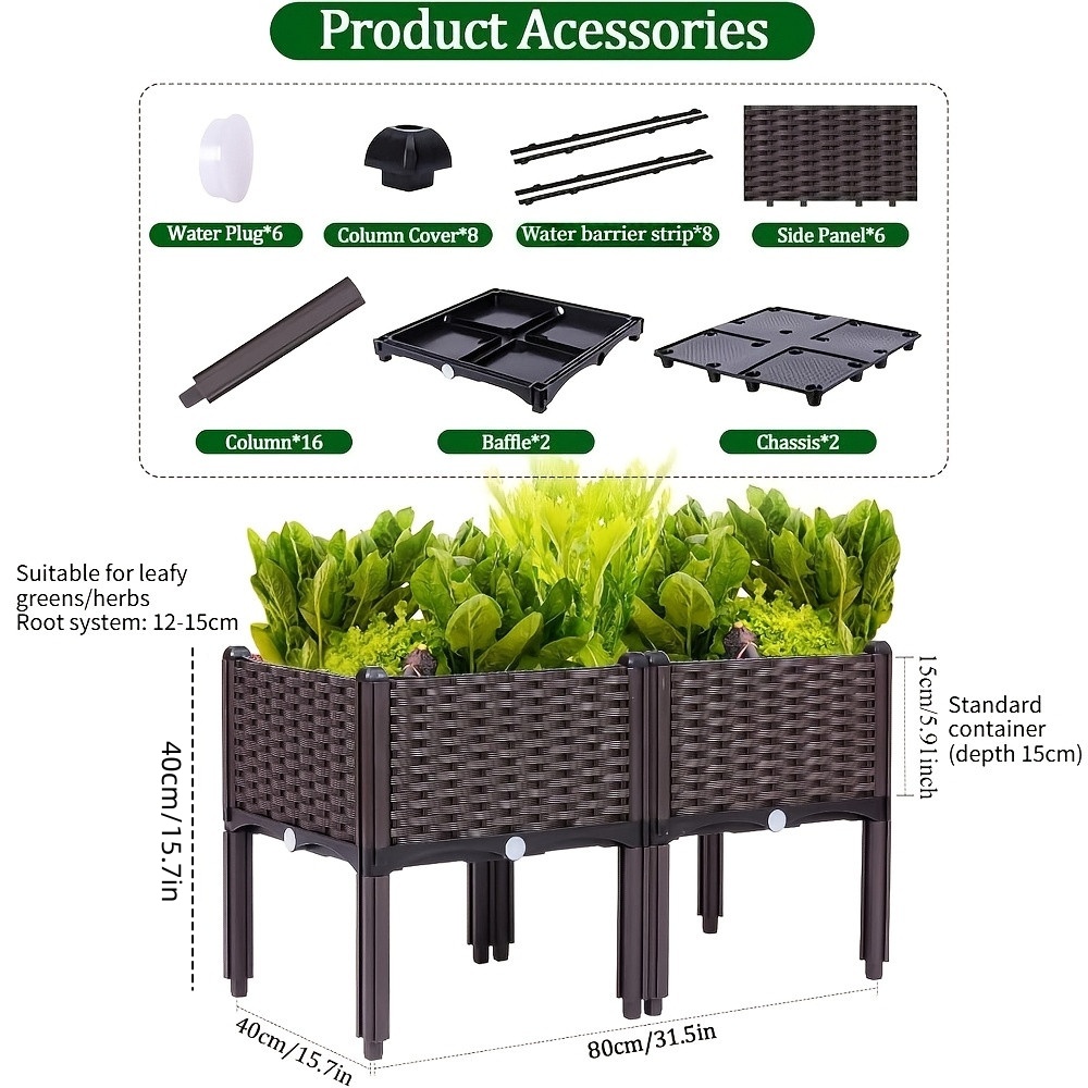 Garten-Hochbeet, Erhöhter Blum – Raised Garden Bed Bewertung und Preis