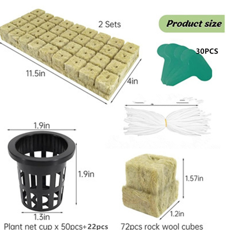 72er-Pack hydroponische Steinw – Hydroponic Kit Bewertung und Preis