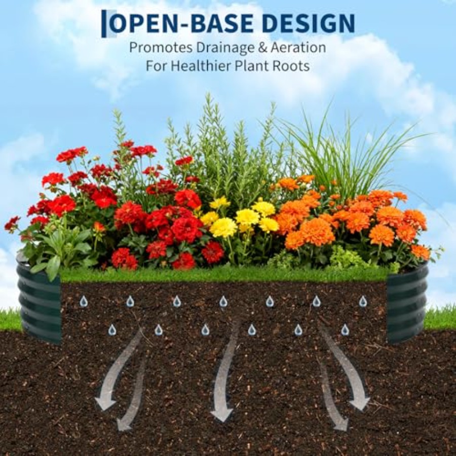 Outdoor-Hochbeet-Set aus verzi – Raised Garden Bed Bewertung und Preis