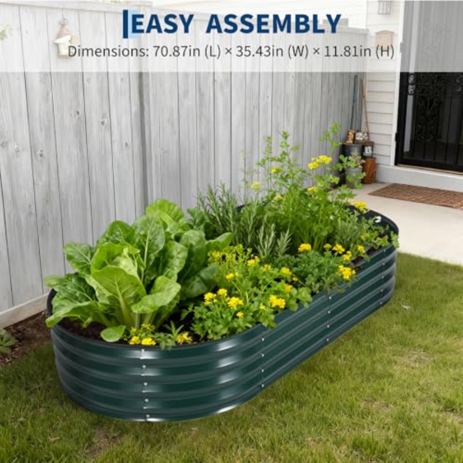 Outdoor-Hochbeet-Set aus verzi – Raised Garden Bed Bewertung und Preis